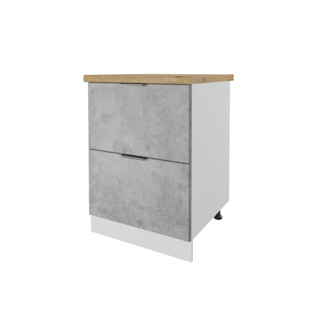 Модерн R3 бетон светлый 356х596